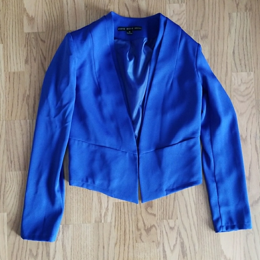 Royal blue blazer